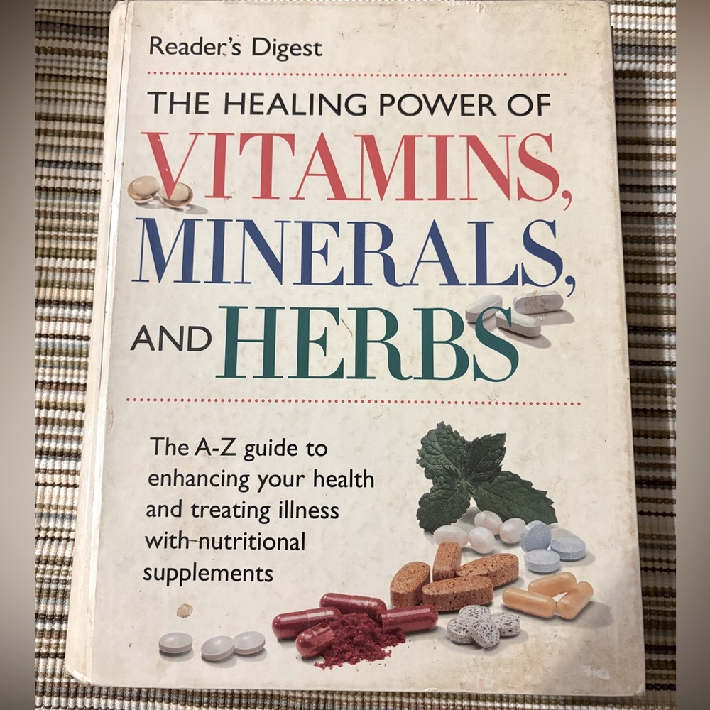 Vintage medication identification book